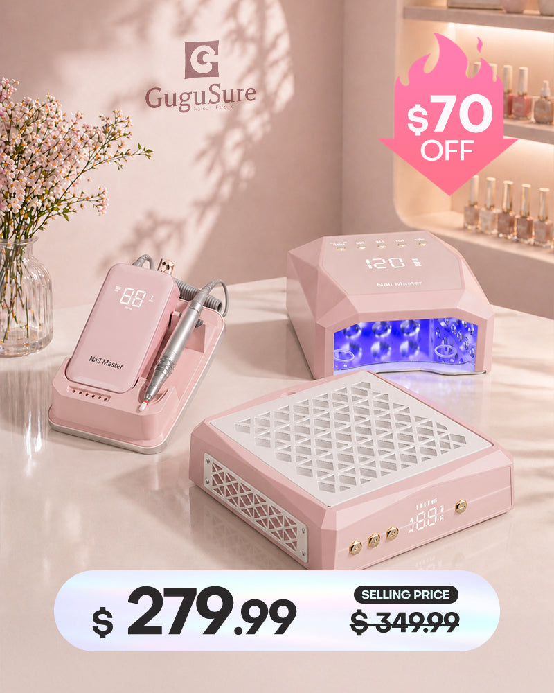 Pink Luxe Bundle: Full Manicure Station