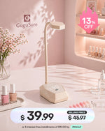 Secure perfect gel extensions effortlessly using this yellow gooseneck gel nail curing light designed for professional and DIY use. This hands-free UV LED nail dryer includes a fully adjustable flexible neck, an intuitive operating button on the base, and a sleek blank digital display to easily monitor your flash curing time. Snag this versatile beauty tool for only $39.99 with a 13% OFF deal, maximizing your budget with convenient Afterpay payment options.